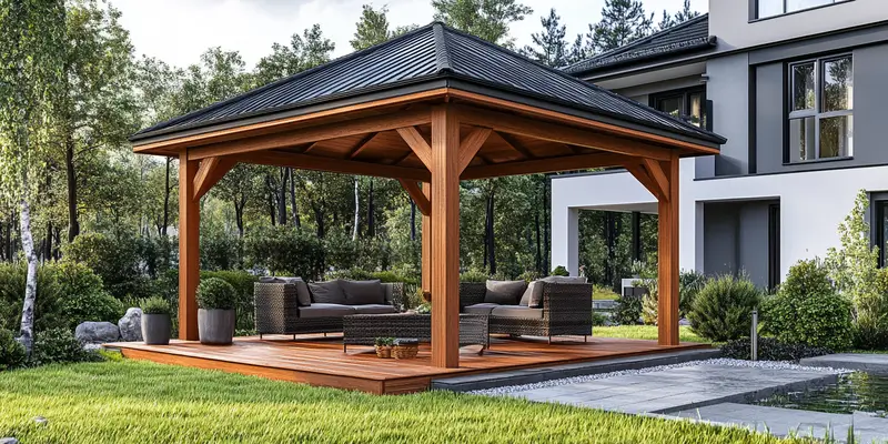 Czym pokryć dach altany?