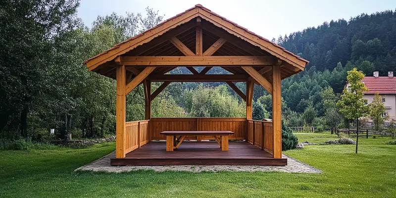 Jaka wysokość altany?