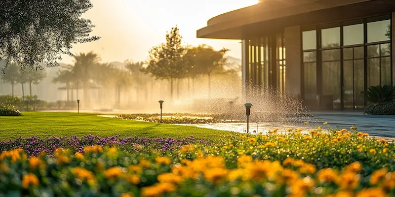 Nawadnianie ogrodu jakie ciśnienie wody?