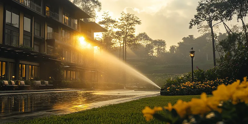 Nawadnianie ogrodu jakie rury?