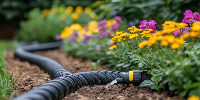 Nawadnianie ogrodu jakie rury?