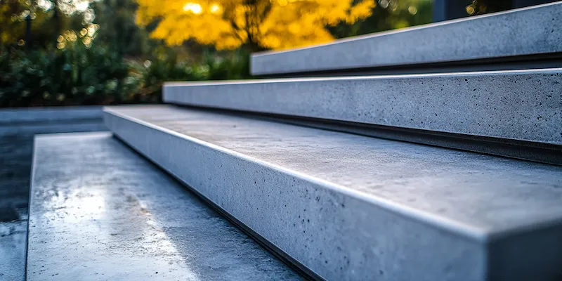 Co na schody zewnętrzne zamiast płytek?