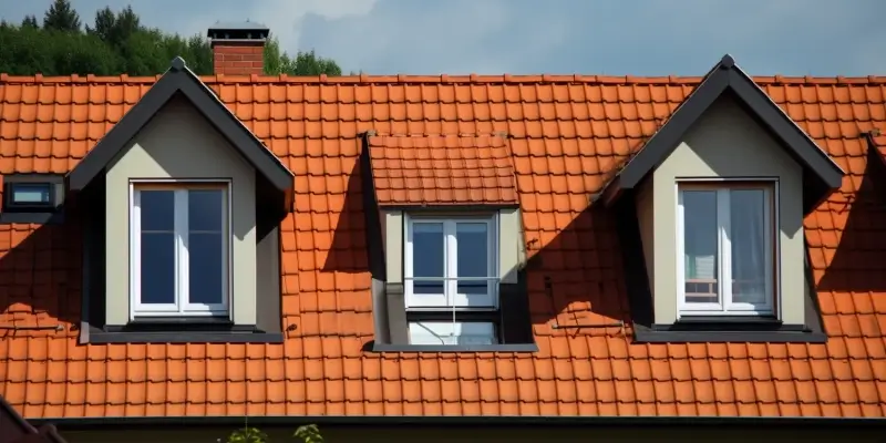 Czarny dach jakie okna?
