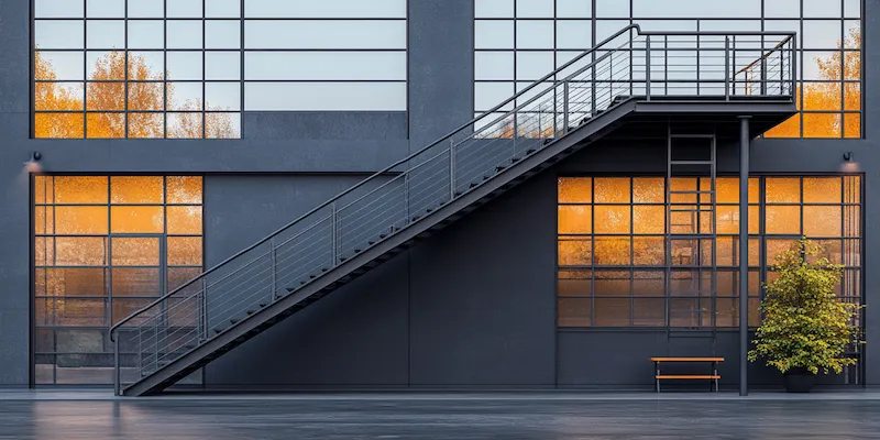 Z czego schody zewnętrzne?