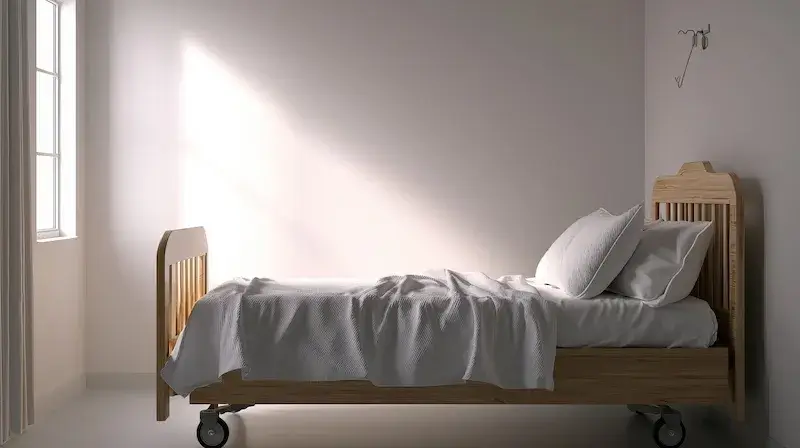 Łóżko rehabilitacyjne dla seniora