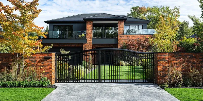 stalowe ogrodzenie z Polski