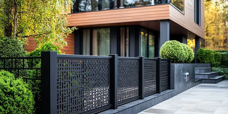 Alu Sichtschutzzaun aus Polen