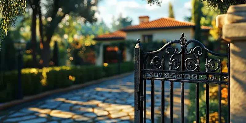 Aluminium Zaun Polen