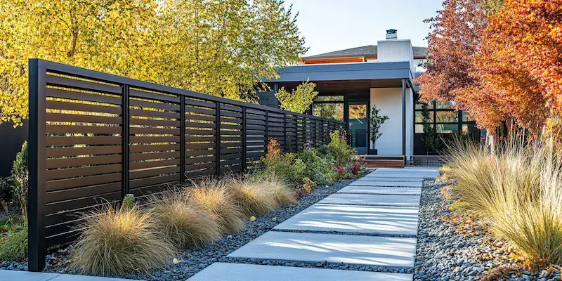 Design-Zäune aus Polen