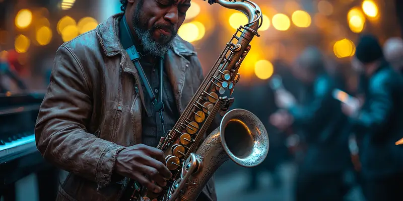 Jak się bawią ludzie saksofon?