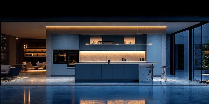 Co na ścianę między meble kuchenne?