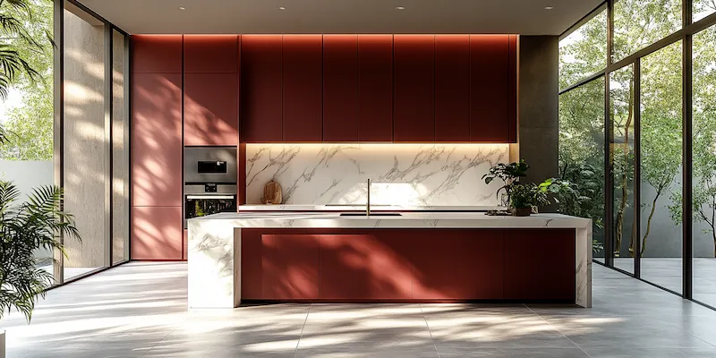 Co na ścianę między meble kuchenne?