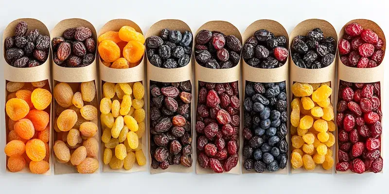 Co zawierają suszone owoce?