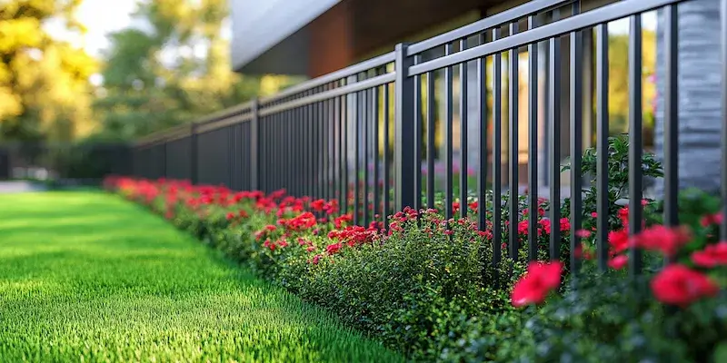 Gartenzaun Metall Polen